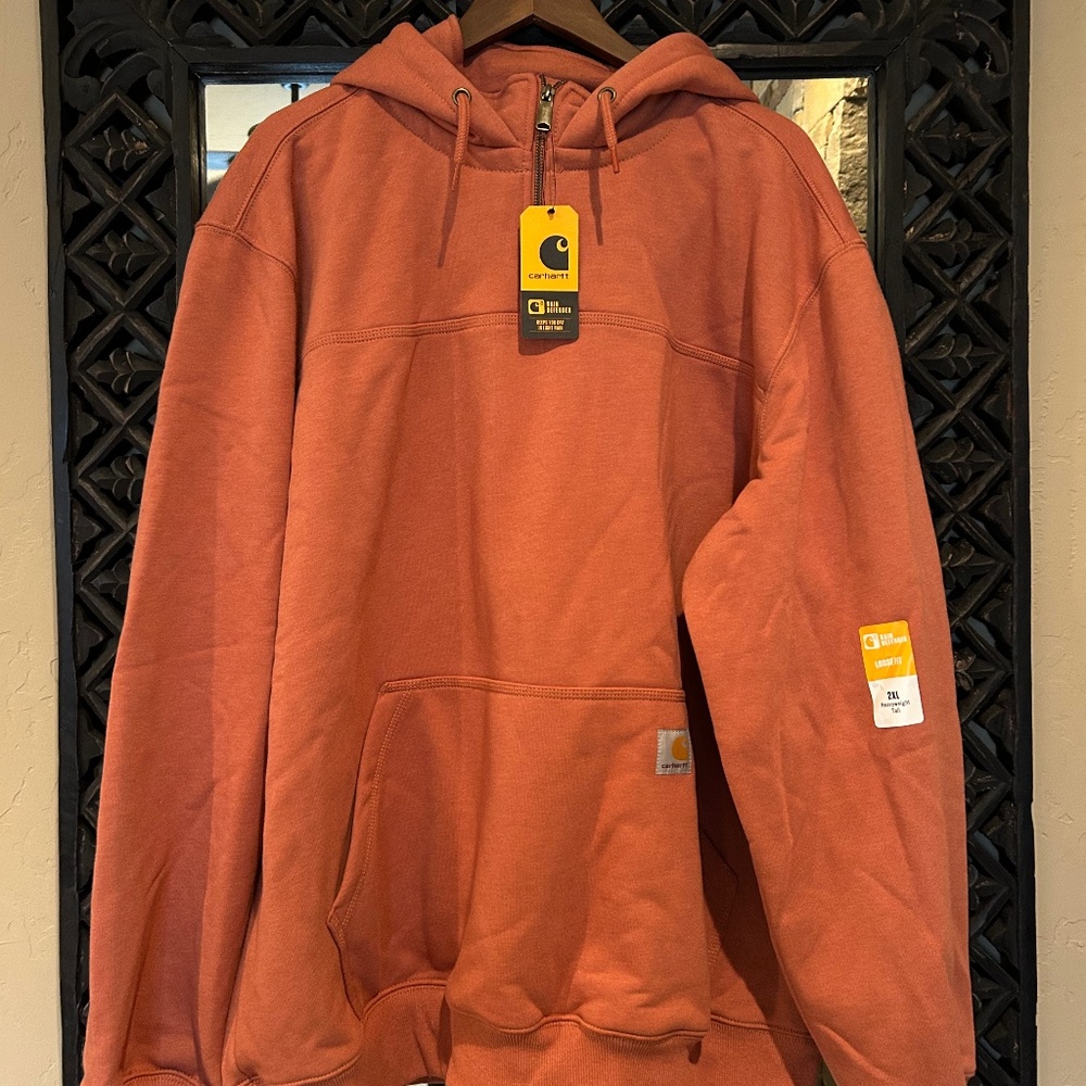 Men’s Carhartt 1/4 zip hoodie